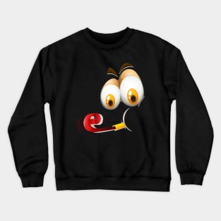 Funny Face Crewneck Sweatshirt